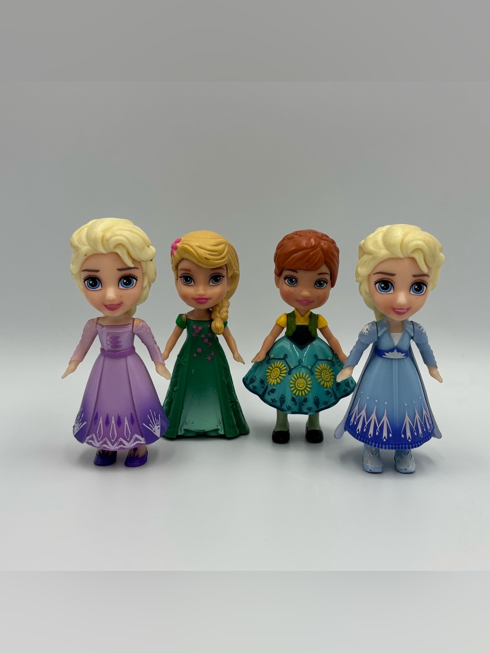 Disney Princess Frozen Toddler Dolls Toy Lot Elsa & Anna Animator Collection